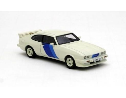 Neo Scale Models NEO43329 FORD CAPRI III TURBO1981  WHITE FORD MOTORSPORT 1:43 Modellino