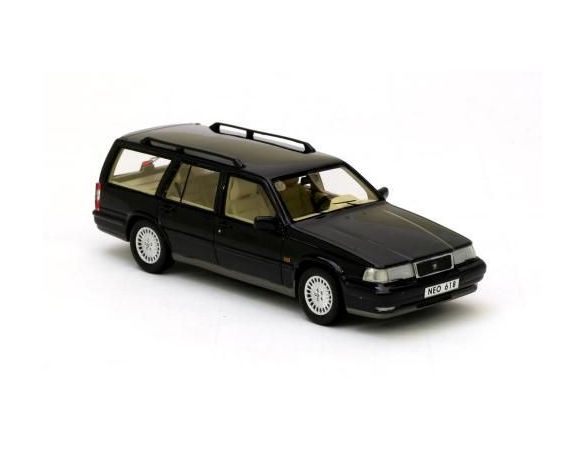 Neo Scale Models NEO43618 VOLVO 960 ESTATE 1996 BLACK MET.1:43 Modellino