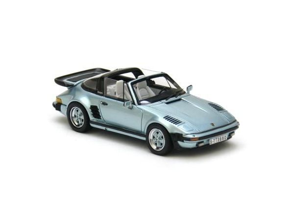 Neo Scale Models NEO43880 PORSCHE 930 SE TARGA 1987 LIGHT BLUE 1:43 Modellino
