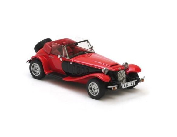 Neo Scale Models NEO43966 PANTHER KALLISTA 1988 RED OVER BLACK 1:43 Auto d'Epoca