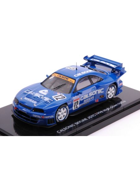 EBBRO EB44252 CALSONIC SKYLINE N.12 JGTC 1998 HIGH DOWN FORCE 1:43 Modellino
