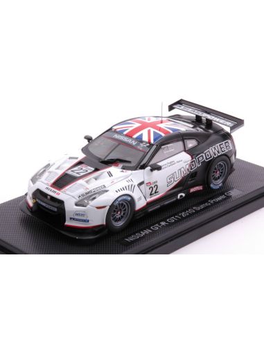 EBBRO EB44382 NISSAN GT-R GT1 N.22 2010 SUMO POWER GT 1:43 Modellino