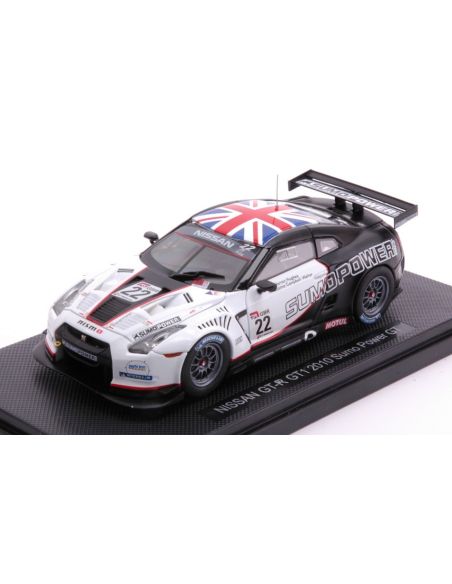 EBBRO EB44382 NISSAN GT-R GT1 N.22 2010 SUMO POWER GT 1:43 Modellino
