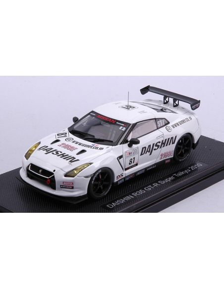 EBBRO EB44429 DAISHIN R35 GT-R N.81 SUPER TAIKYU 2010 1:43 Modellino