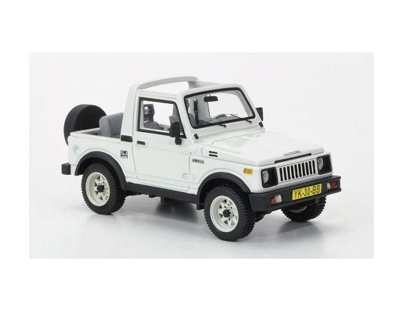 Neo Scale Models NEO44030 SUZUKI SJ 410 CABRIO 1985 WHITE 1:43 Modellino