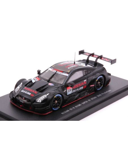 EBBRO EB45770 NISSAN GT-R NISMO N.230 SUPER GT500 2020 PROTOTYPE MATT BLACK LIVERY1:43 Modellino