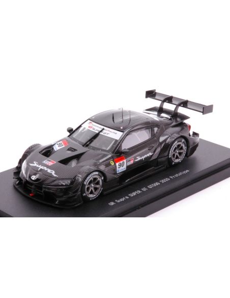 EBBRO EB45772 GT-R SUPRA N.90 SUPER GT500 2020 PROTOTYPE CARBON LIVERY1:43 Modellino