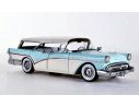 Neo Scale Models NEO44067 BUICK CENTURY CABALLERO ESTATE 1957 CREMA/THE VERDE 1:43 Modellino