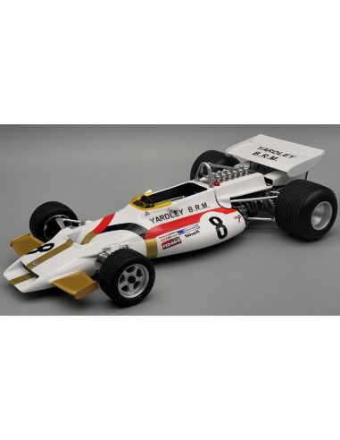 TECNOMODEL TMD18183C BRM P160 2nd PLACE DUTCH GP 1971 PEDRO RODRIGUEZ 1:18 Modellino