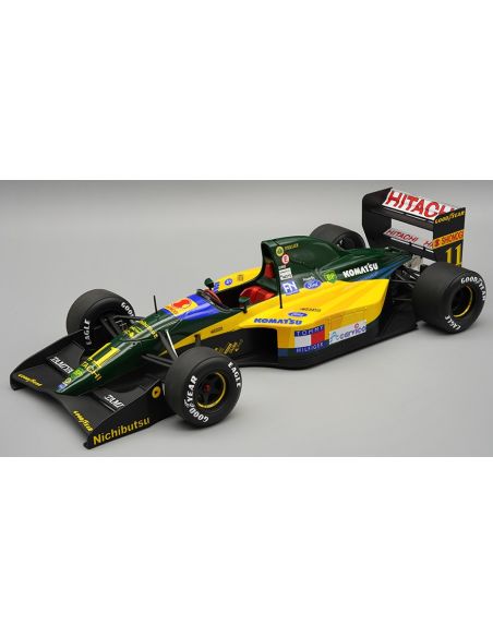 TECNOMODEL TMD18227B LOTUS 107 N.11 FRENCH GP 1992 M.HAKKINEN 1:18 Modellino
