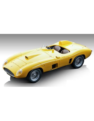 TECNOMODEL TMD18280B FERRARI 410S PRESS VERSION 1956 GIALLO MODENA 1:18 Modellino