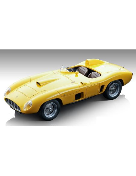 TECNOMODEL TMD18280B FERRARI 410S PRESS VERSION 1956 GIALLO MODENA 1:18 Modellino