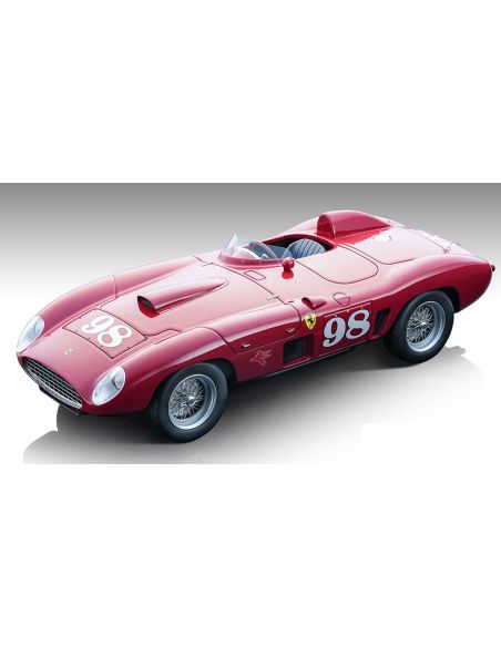 TECNOMODEL TMD18280C FERRARI 410S N.98 WINN.PALM SPRING 1956 C.SHELBY 1:18 Modellino