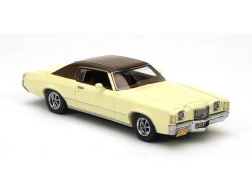 Neo Scale Models NEO44116 PONTIAC GRAND PRIX 2D H.TOP COUPE' CREAM 1:43 Modellino