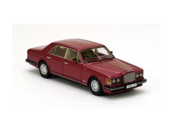 Neo Scale Models NEO44165 BENTLEY MULSANNE TURBO R 1989-92 AMARANT RED 1:43 Modellino