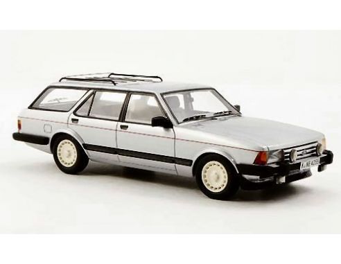 Neo Scale Models NEO44255 FORD GRANADA MK2 TURNIER 2.8i 1984 SILVER 1:43 Modellino