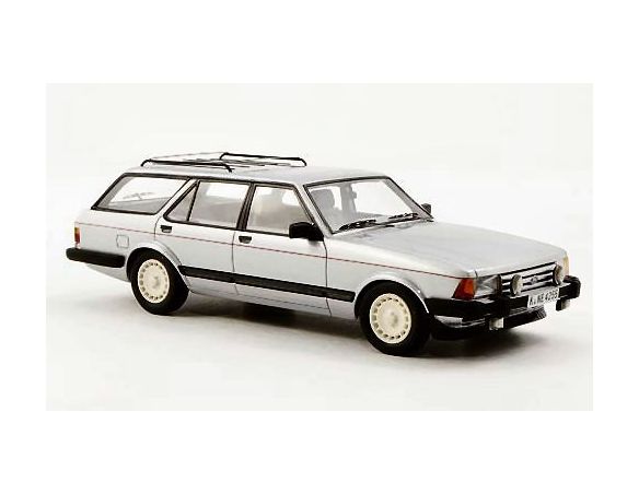 Neo Scale Models NEO44255 FORD GRANADA MK2 TURNIER 2.8i 1984 SILVER 1:43 Modellino