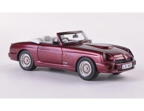 Neo Scale Models NEO44271 MG RV8 SPIDER RHD 1993 PRUNE RED METALLIC 1:43 Modellino