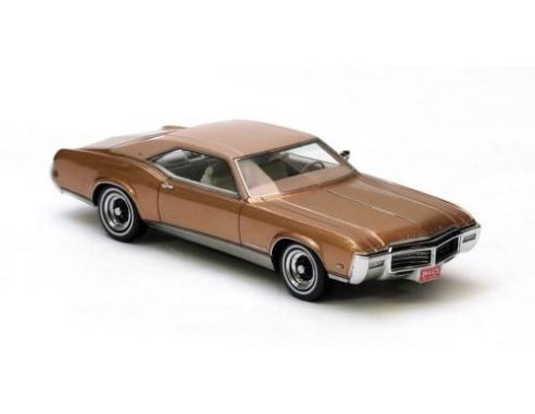 Neo Scale Models NEO44425 BUICK RIVIERA GS 1969 GOLD METALLIC 1:43 Modellino