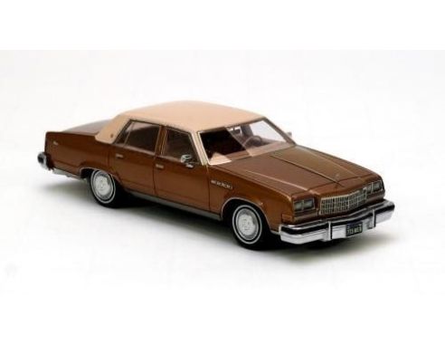 Neo Scale Models NEO44775 BUICK ELECTRA SEDAN 1977 GOLD MET.1:43 Modellino