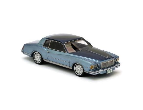 Neo Scale Models NEO44790 CHEVROLET MONTECARLO 1978 2 TONE BLUE MET.1:43 Modellino