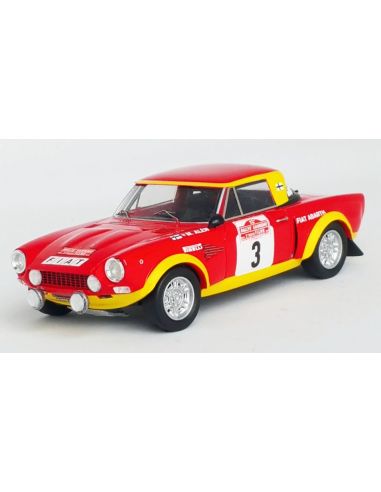 TROFEU TFDSN165 FIAT 124 ABARTH N.3 SANREMO RALLY 1974 ALEN-KIVIMAKI 1:43 Modellino