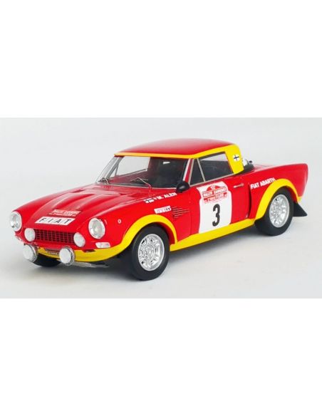 TROFEU TFDSN165 FIAT 124 ABARTH N.3 SANREMO RALLY 1974 ALEN-KIVIMAKI 1:43 Modellino