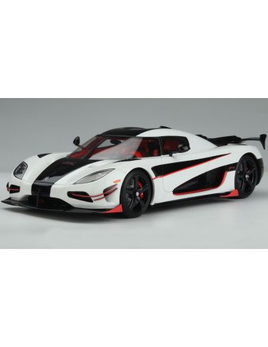 GT SPIRIT GT877 KOENIGSEGG AGERA RS 2015 ARCTIC WHITE 1:18 Modellino