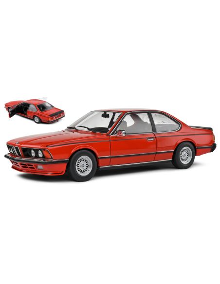 SOLIDO SL1810301 BMW 6-SERIES 635 CSi (E24) COUPE RED 1984 1:18 Modellino