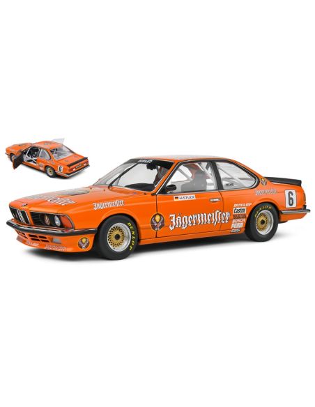 SOLIDO SL1810302 BMW 6-SERIES 635 CSi (E24) JAGERM.N.6 EUROPE TOURING CAR 1984 STUCK 1:18 Modellino