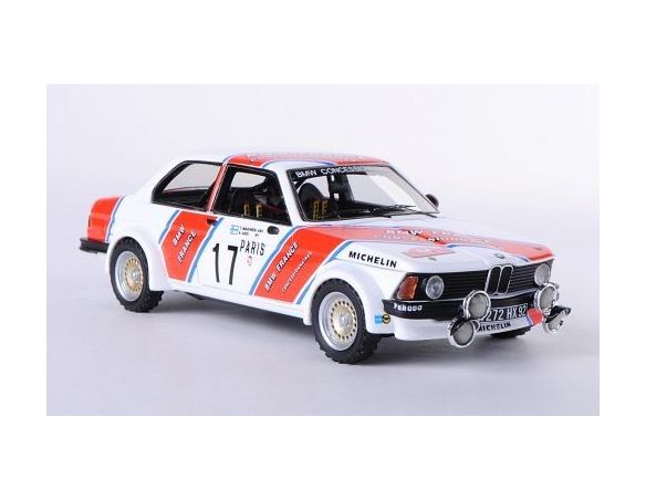 Neo Scale Models NEO45227 BMW 320i N.17 14th MONTE CARLO 1980 MAKINEN-AHO 1:43 Auto Rally