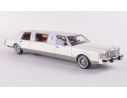 Neo Scale Models NEO45336 LINCOLN TOWN CAR FORMAL LIMOUSINE 1985 CREAM 1:43 Modellino