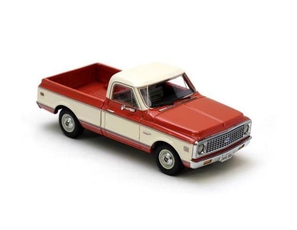 Neo Scale Models NEO45390 CHEVROLET C10 1971 RED/WHITE 1:43 Modellino