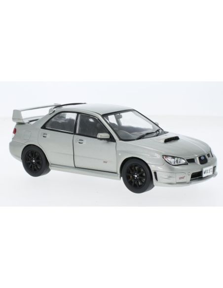 WHITEBOX WB124208 SUBARU IMPREZA WRX STi RHD 2006 MET.GREY 1:24 Modellino