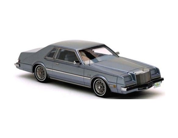 Neo 45545 IMPERIAL COUPE SILVER BLUE 1/43 Modellino