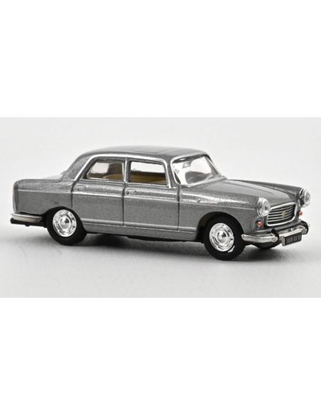 NOREV NV474449 PEUGEOT 404 1968 GREY METALLIC 1:87 Modellino