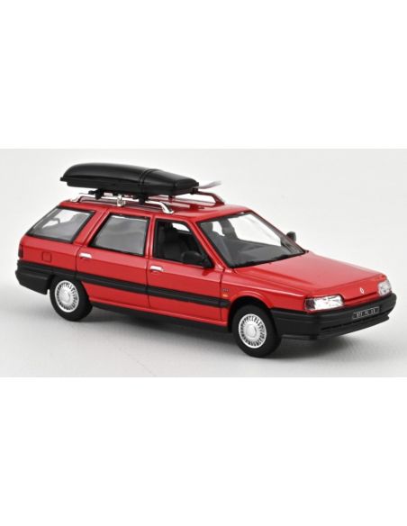 NOREV NV512133 RENAULT 21 NEVADA 1989 RED WITH ACCESSOIRES 1:43 Modellino