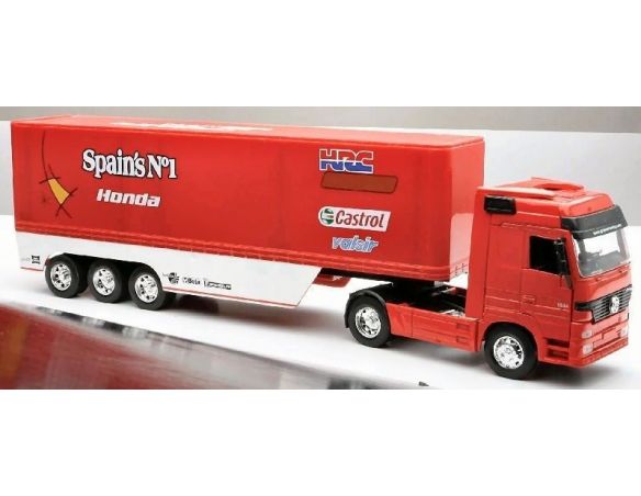 New Ray NY12443 MERCEDES ACTROS SPAIN'S TEAM 1:32 Modellino