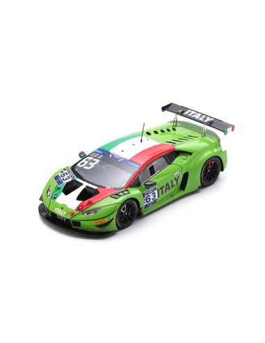 SPARK MODEL S6323 LAMBORGHINI HURACAN GT3 EVO N.63 2nd FIA GT SPRINT 2022 M.BORTOLOTTI Modellino
