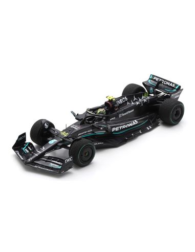 SPARK MODEL S8577 MERCEDES F1 N.44 4th MONACO GP 2023 LEWIS HAMILTON 1:43 Modellino