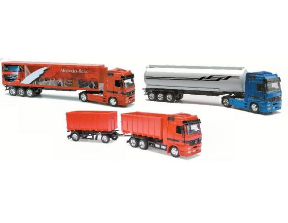 New Ray NY15113 CAMION MERCEDES ACTROS 1857 40' CONTAINER 1:43 Camion