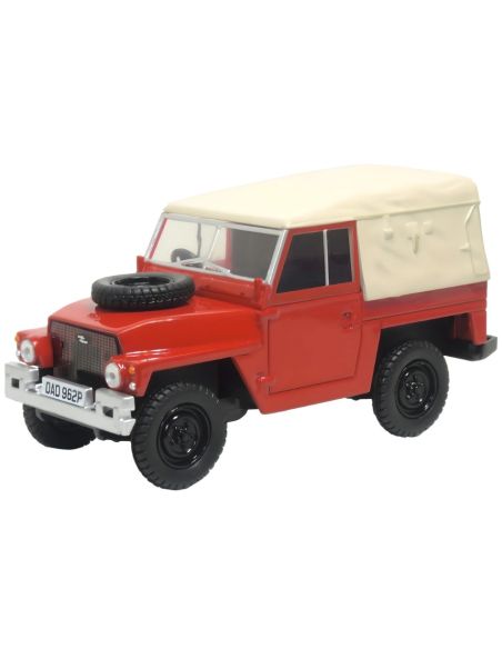 OXFORD OXF43LRL011 RED LAND ROVER LIGHTWEIGHT 1:43 Modellino