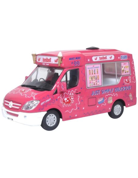 OXFORD OXF43WM009 MERCEDES WHITBY MONDIAL ICE CREAM 1:43 Modellino