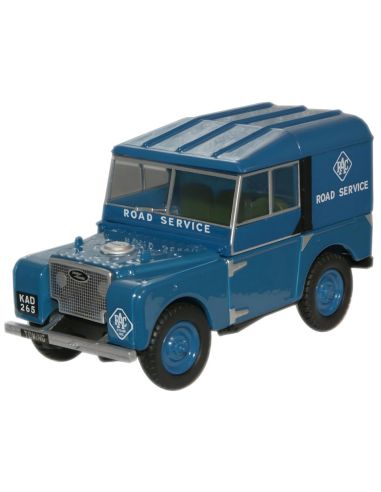 OXFORD OXFLAN180006 LAND ROVER AA 80 INCH YELLOW 1:43 Modellino