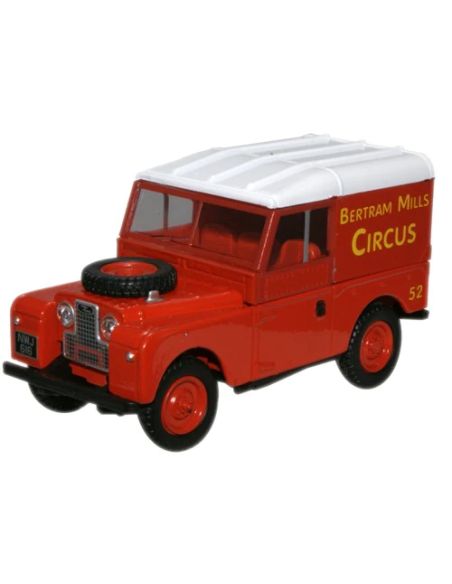 OXFORD OXFLAN188017 LAND ROVER SERIES 1 88 BERTRAM CIRCUS 1:43 Modellino