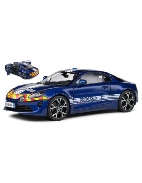 SOLIDO SL1801628 ALPINE A110 GENDARMERIE 2023 BLUE 1:18 Modellino