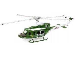 New Ray NY25763 ELICOTTERO AGUSTA BELL AB412 CORPO FORESTALE 1:48 Modellino
