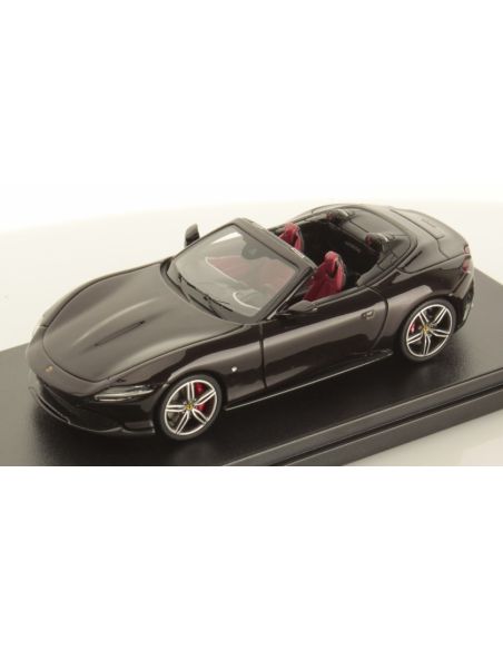 LOOKSMART LS549B FERRARI ROMA SPIDER NERO PUROSANGUE 1:43 Modellino