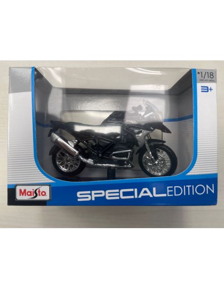 Maisto MI17060R BMW R 1200 GS 2017 BLACK 1:18 Modellino Scatola Rovinata Maisto MI17060R BMW R 1200 GS 2017 BLACK 1:18 Modellino Scatola Rovinata