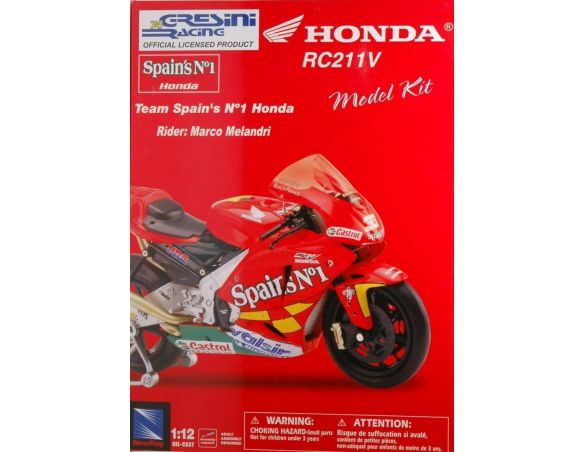 New Ray NY42515 HONDA M.MELANDRI N.33 KIT 1:12 Modellino
